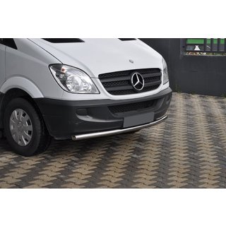 Přední spodní ochranný rám ST008 (nerez) Mercedes Sprinter W906 2006–2018 fotografie 1