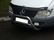 Mercedes Sprinter W901/902/903/904/905 1995–2006 Bullbar WT002 (nerez) fotografie 3