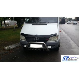 Bullbar WT002 (nerez) Mercedes Sprinter W901/902/903/904/905 1995–2006 fotografie 2