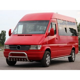 Přední ochranný rám WT008 (nerez) Mercedes Sprinter W901/902/903/904/905 1995–2006 fotografie 1