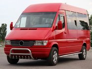 Mercedes Sprinter W901/902/903/904/905 1995–2006 Přední ochranný rám WT008 (nerez) fotografie 1