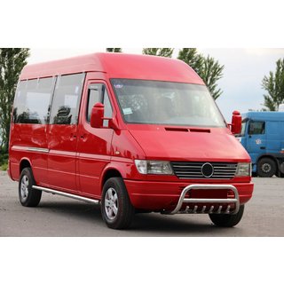 Přední ochranný rám WT008 (nerez) Mercedes Sprinter W901/902/903/904/905 1995–2006 fotografie 3