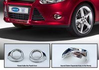 Ford Focus III 2011–2017 Chromové rámečky na mlhovky (2 ks, plast) fotografie 1