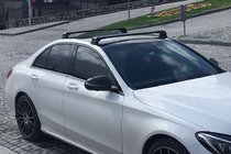 Mercedes C-Class W205 2014–2021 Adaptér do originálních úchytů (2 ks, uzamykatelný) fotografie 1