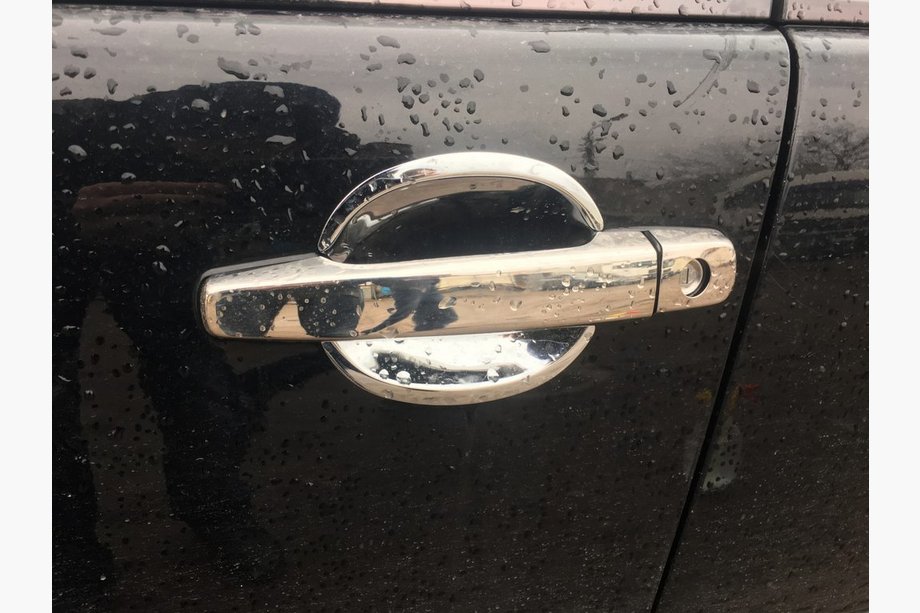Mercedes třída E W210 1995–2002 Chromové kryty klik dveří (4 ks, nerez) Libao - ABS plast Image