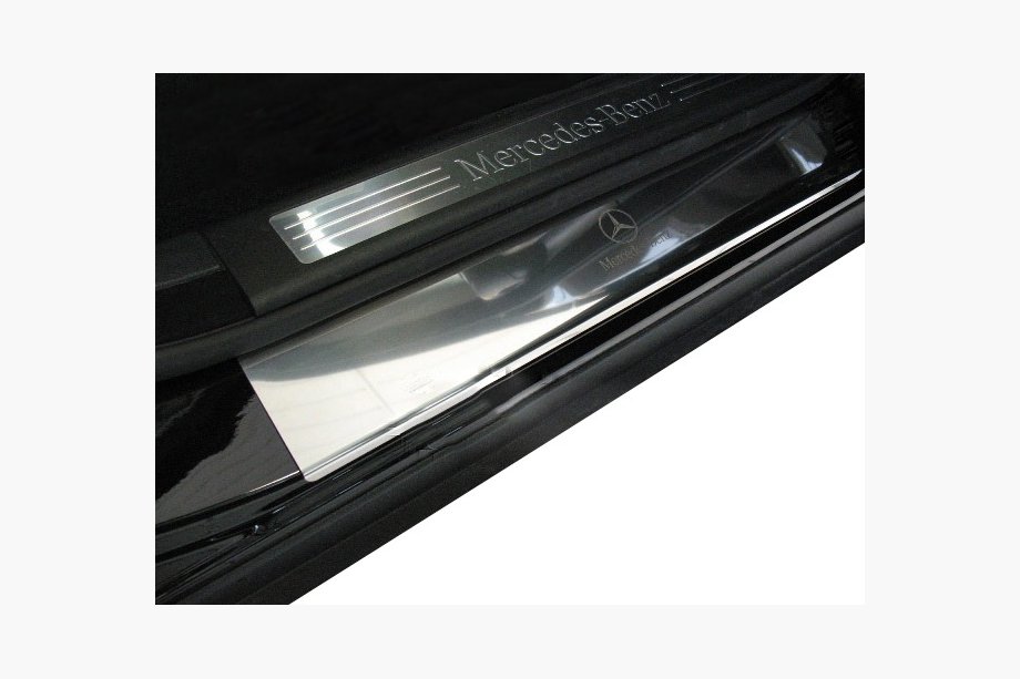 Mercedes ML W164 2005–2011 Nerezové kryty prahů Nataniko (4 ks, nerez) Image