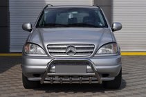 Mercedes ML W163 1997–2005 Nerezový přední ochranný rám (bullbar) fotografie 1