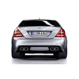 Koncovky výfuku AMG S63 fotografie 2