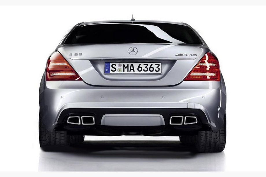 Mercedes S-class W221 2005–2013 Koncovky výfuku AMG S63 Fotografie 2