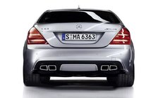Mercedes S-сlass W221 2005–2013 Koncovky výfuku AMG S63 fotografie 2