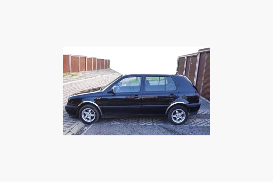 Volkswagen Golf 3 1991–2001 Nerezové lišty na lemy blatníků (4 ks) Image