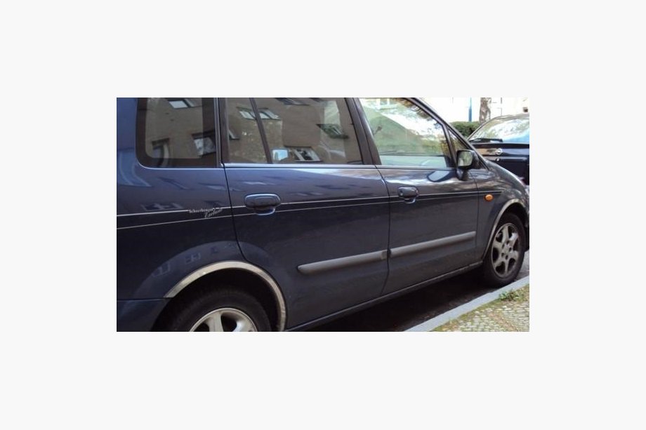 Mazda Premacy 1999–2005 Nerezové lišty na lemy blatníků (4 ks) Image