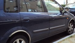 Mazda Premacy 1999–2005 Nerezové lišty na lemy blatníků (4 ks) fotografie 1