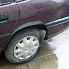 Opel Vectra A 1987–1995 Lemy blatníků (4 ks, černé) fotografie 1