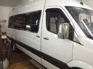 Volkswagen Crafter 2006–2016 Kompletní lemování oken (nerez) fotografie 2