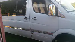 Volkswagen Crafter 2006–2016 Nerezové lišty na dveře fotografie 4