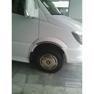 Úzké lišty na lemy blatníků (4 ks, nerez) Volkswagen Crafter 2006–2016 fotografie 3