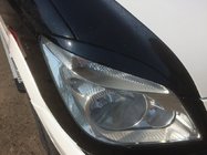 Mercedes Sprinter W906 2006–2018 Rovná mračítka na světlomety (černá, ABS, 2006-2013) Matná černá fotografie 2