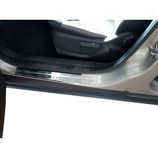 Nerezové kryty prahů OmsaLine (4 ks, nerez) Ford Courier 2014–2023 fotografie 1