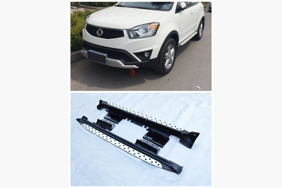 SsangYong Korando 2010–2019 Boční nášlapy Niken BMW style (2 ks, hliník) Image