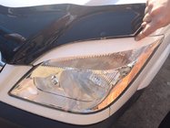 Mercedes Sprinter W906 2006–2018 Rovná mračítka na světlomety (černá, ABS, 2006-2013) Matná černá fotografie 5