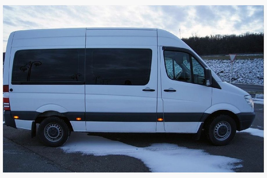 Mercedes Sprinter W906 2006–2018 Samolepicí okenní deflektory (2 ks, DDU-CBR) Image