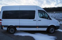 Mercedes Sprinter W906 2006–2018 Samolepicí okenní deflektory (2 ks, DDU-CBR) fotografie 1