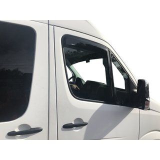 Lepicí okenní deflektory (2 ks, HIC) Mercedes Sprinter W906 2006–2018 fotografie 4