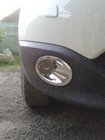 Nissan Qashqai 2007–2010 Rámečky mlhovek s prolisem (2 ks, plast) fotografie 5