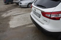 Nissan Qashqai 2014–2021 Ochranná lišta zadního nárazníku OmsaLine (2014-2017, nerez) fotografie 2