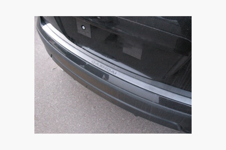 Nissan Qashqai 2007–2010 Ochranná lišta zadního nárazníku Nathaniko (nerez) Image
