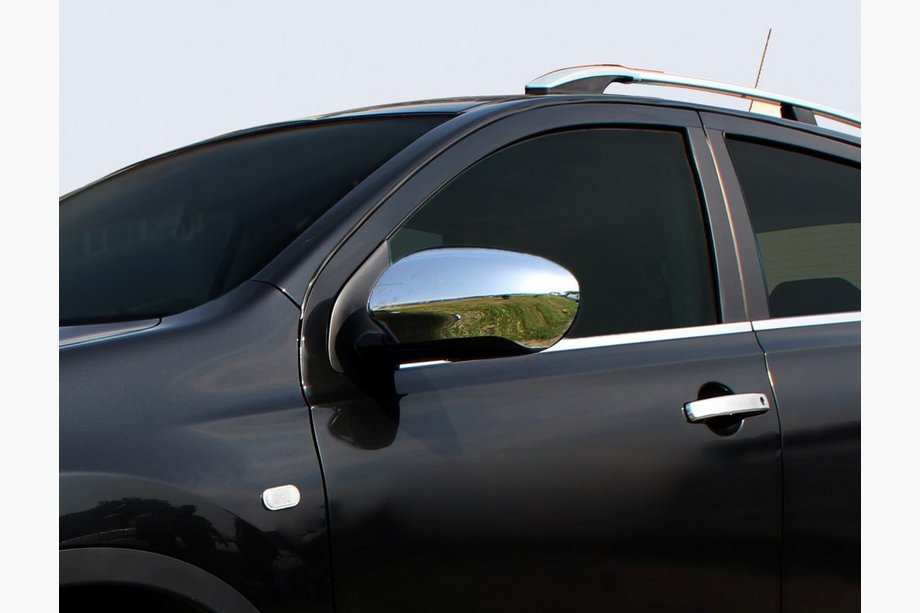 Nissan Qashqai 2010–2014 Carmos chromované kryty zrcátek (2 ks, plast) Image