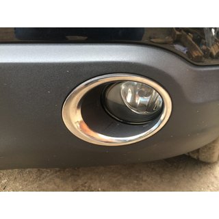Chromové kryty rámečků mlhovek (2 ks, nerez) Nissan Qashqai 2007–2010 fotografie 1