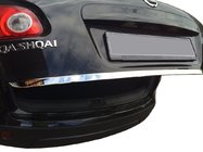 Nissan Qashqai 2007–2010 Nerezová ochranná lišta hrany kufru Carmos - turecká ocel fotografie 1