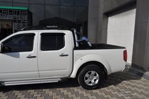 Nissan Navara 2006–2015 Boční nášlapy typ X5 (2 ks, hliník) fotografie 3