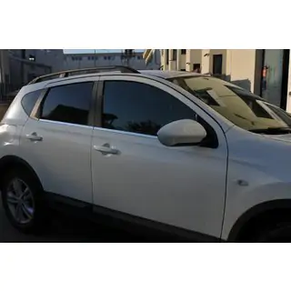 Vnější lemování (4 ks, nerez) Nissan Qashqai 2010–2014 fotografie 2