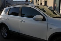 Nissan Qashqai 2010–2014 Vnější lemování (4 ks, nerez) Standardní základna, OmsaLine – italská nerezová ocel fotografie 2