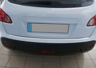 Nissan Qashqai 2007–2010 Nerezová lišta na zadní nárazník OmsaLine Mat, standardní základna fotografie 1