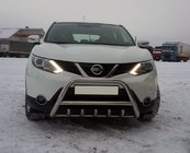 Nissan Qashqai 2014–2021 Přední ochranný rám WT003 (nerez) fotografie 1