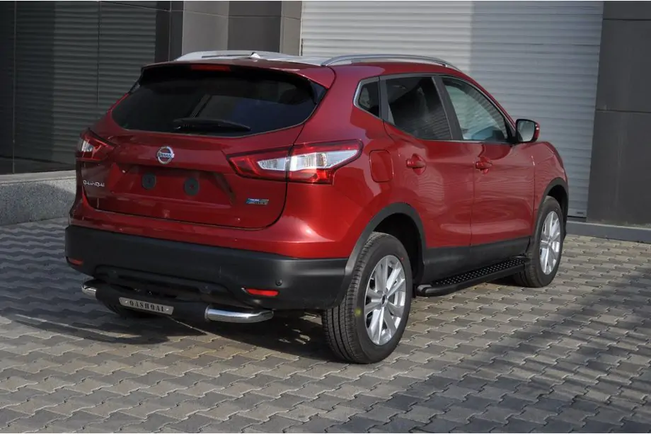 Nissan Qashqai 2014–2021 Boční nášlapy Allmond Black (2 ks, hliník) Image