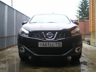 Nissan Qashqai 2007–2010 Rámečky mlhovek s prolisem (2 ks, plast) fotografie 3