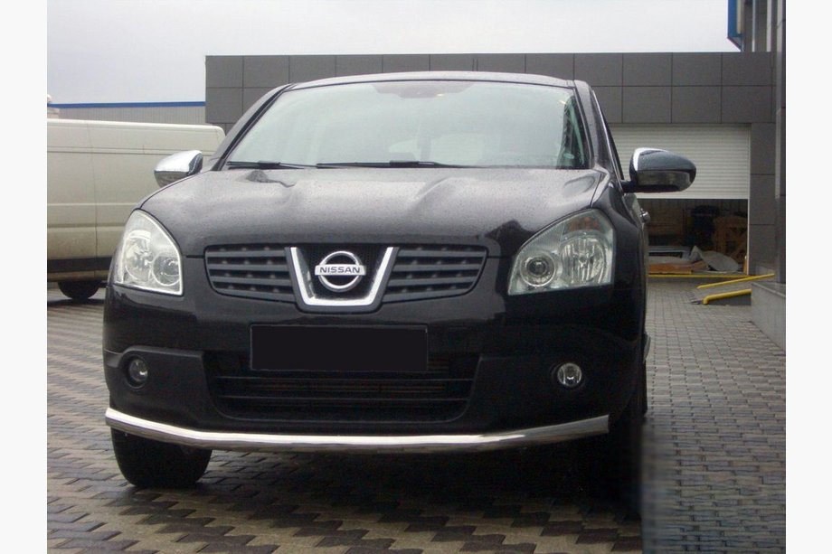 Nissan Qashqai 2007–2010 Přední ochranný rám ST008 (nerez) Image