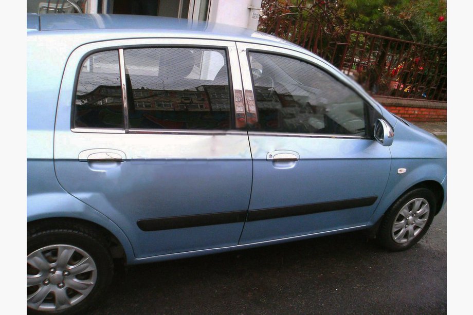 Hyundai Getz 2002– Nerezové kryty sloupků Image