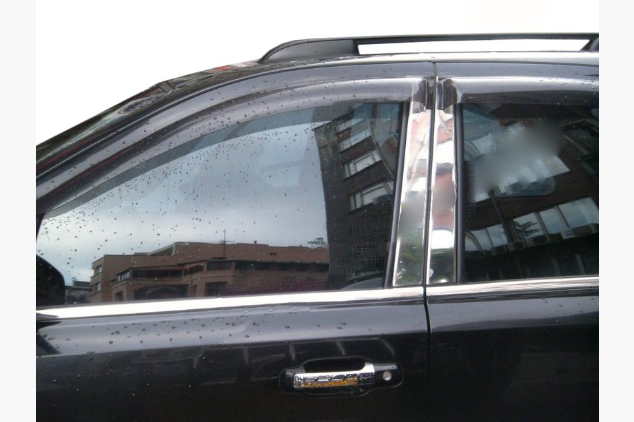 Kia Sorento I BL 2002–2009 Chromové kryty sloupků dveří (6 ks, nerez) Image