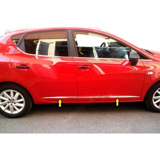 Chromové lišty dveří Carmos (4 ks, nerez) Seat Ibiza 2010–2017