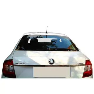 Chromová lišta nad SPZ Tit-design (nerez) Skoda Rapid 2012–2019 fotografie 1