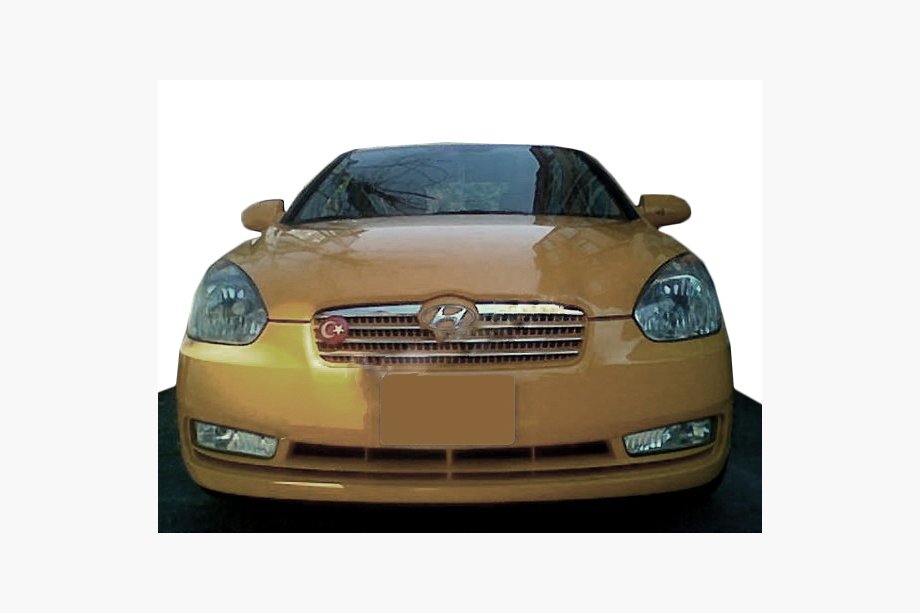 Hyundai Accent 2006–2010 Nerezové lišty na masku chladiče (2 ks) Image