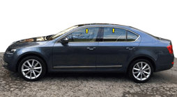 Skoda Octavia III A7 2013–2019 Horní lišty oken (4 ks, nerez) fotografie 1