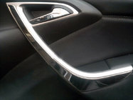 Opel Astra J 2009–2015 Kryty předních dveří (nerez) fotografie 1