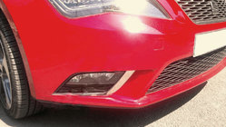 Seat Ibiza 2010–2017 Nerezové rámečky mlhovek fotografie 1